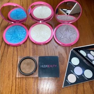 Jeffree Star highlighters plus more DISCONTINUED Jeffree star and Kat von d